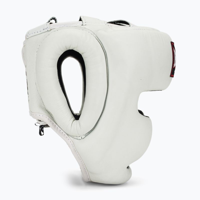 Kask bokserski RAJA BOXING Genuine Leather white 2