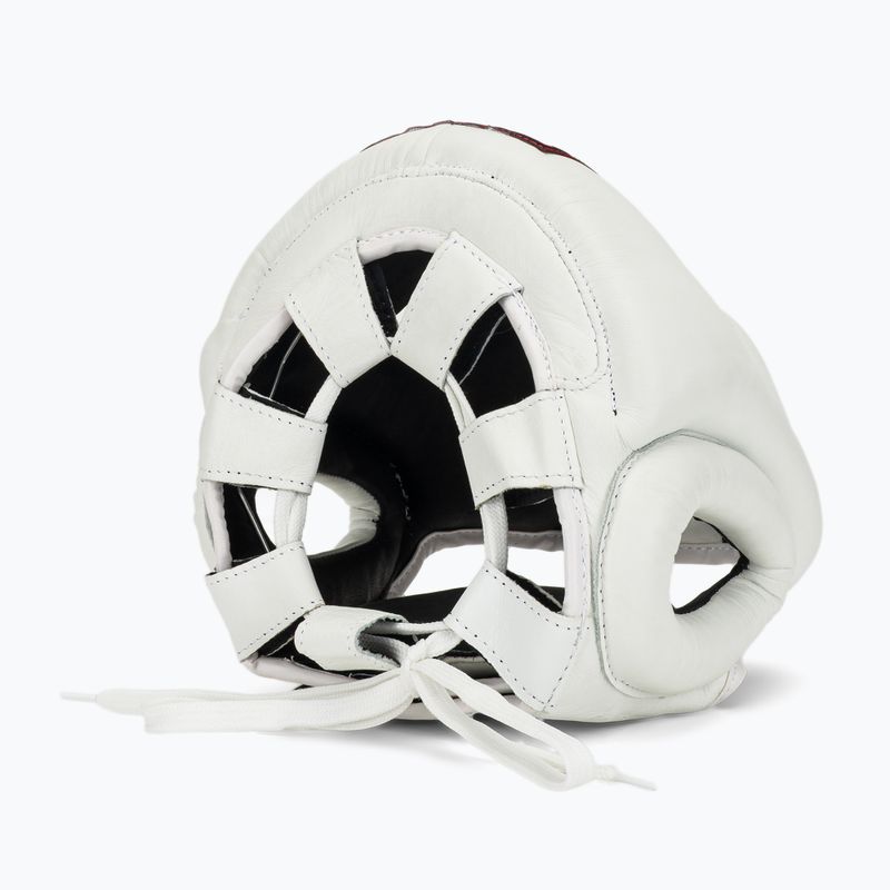 Kask bokserski RAJA BOXING Genuine Leather white 6