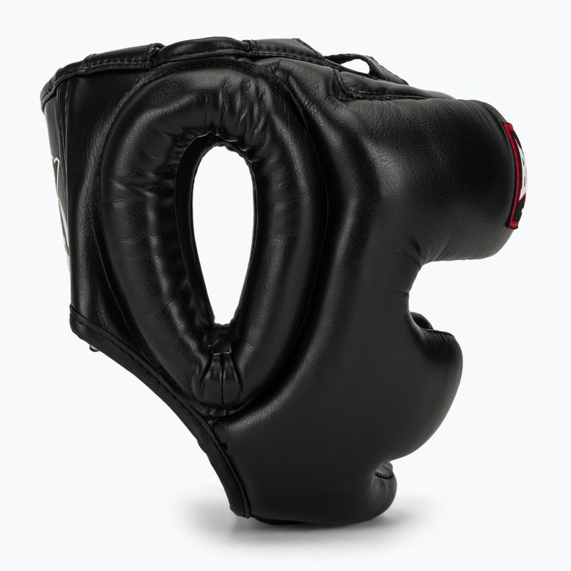 Kask bokserski RAJA BOXING Semi Leather black 2