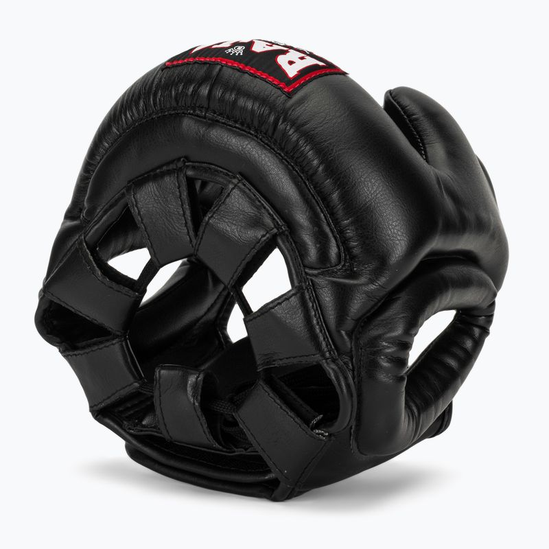 Kask bokserski RAJA BOXING Semi Leather black 6