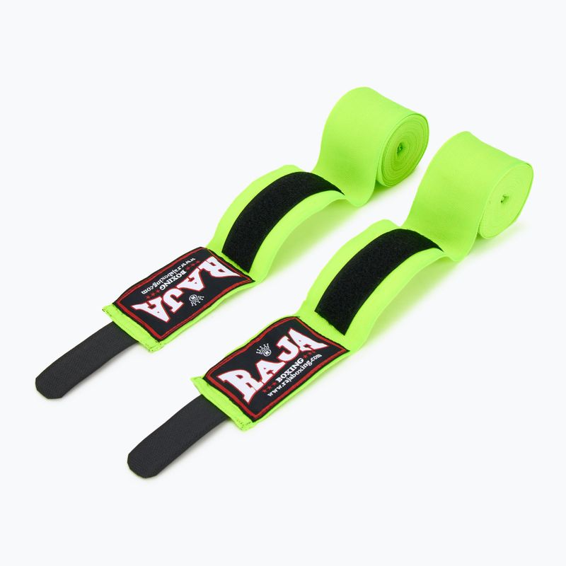 Bandaże bokserskie RAJA BOXING RHW 450 cm green 2