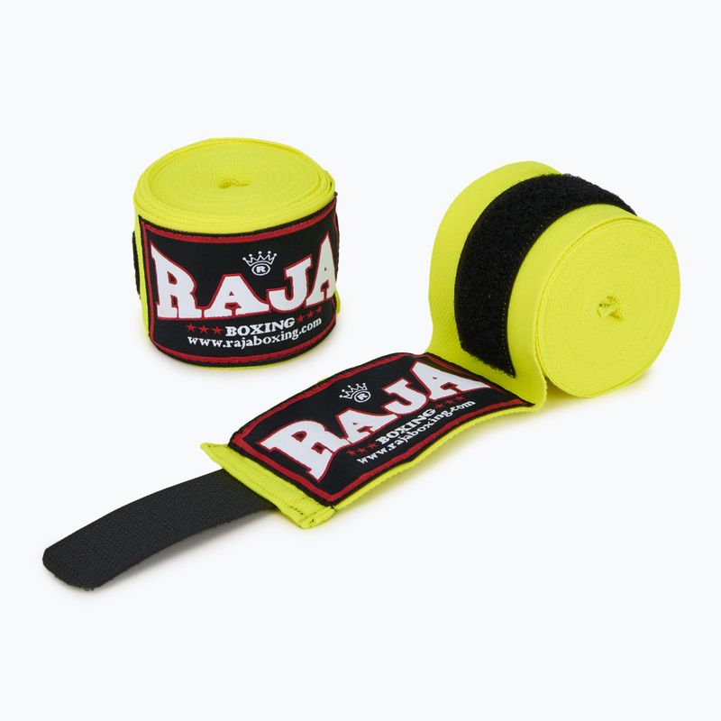 Bandaże bokserskie RAJA BOXING RHW 450 cm yellow