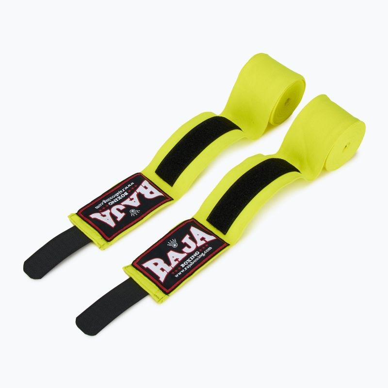 Bandaże bokserskie RAJA BOXING RHW 450 cm yellow 2