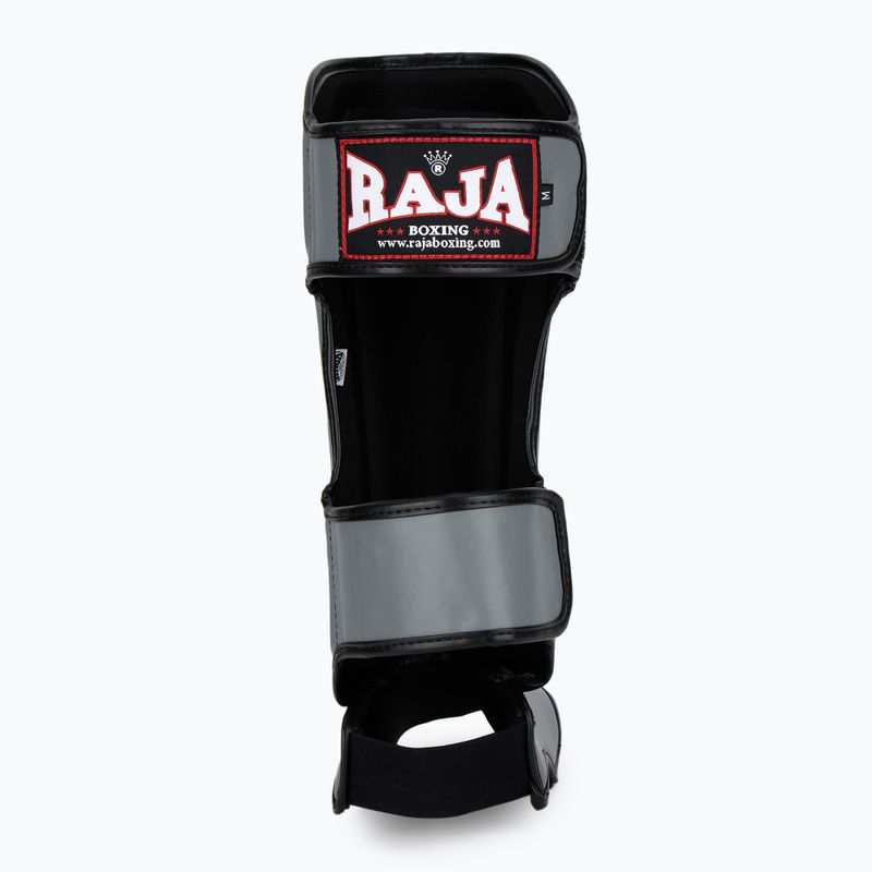 Ochraniacze piszczeli i stóp RAJA BOXING Lightweight Shin Guards Semi Leather grey 5