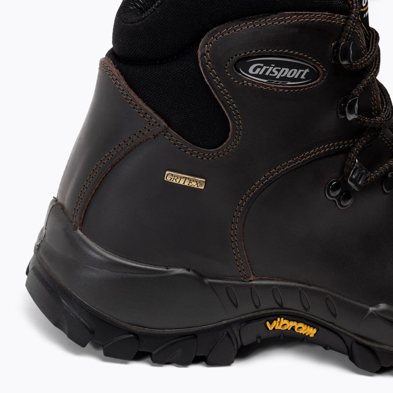 Buty trekkingowe męskie Grisport 10303D69G dark brown 7