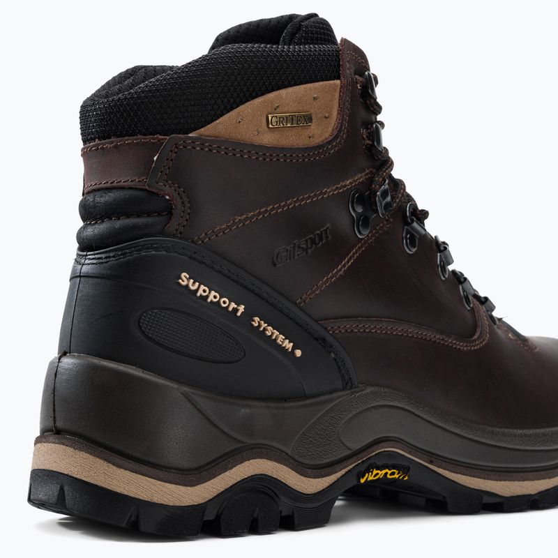 Buty trekkingowe męskie Grisport 11205D15G dark brown 8