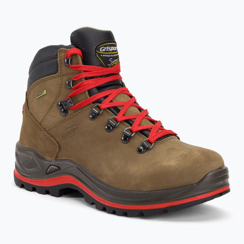 Buty trekkingowe męskie Grisport 13701N32G brown/red