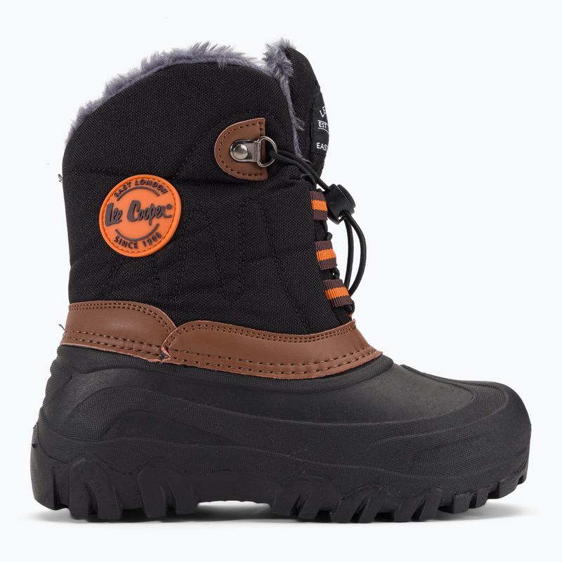 Śniegowce dziecięce Lee Cooper LCJ-21-44-0524 black/camel 2