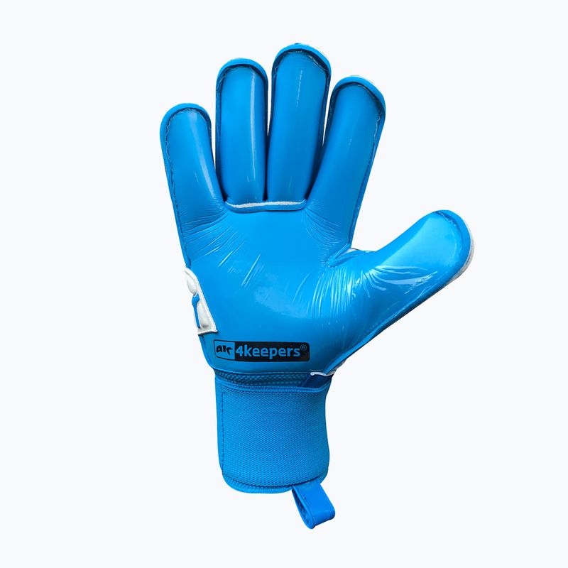 Rękawice bramkarskie 4keepers Force V-1.20 RF biały/niebieski 5