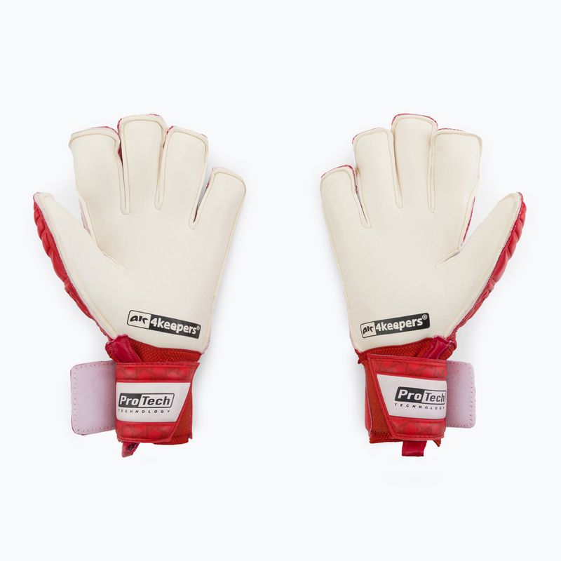 Rękawice bramkarskie 4keepers Guard Cordo MF czerwony 2