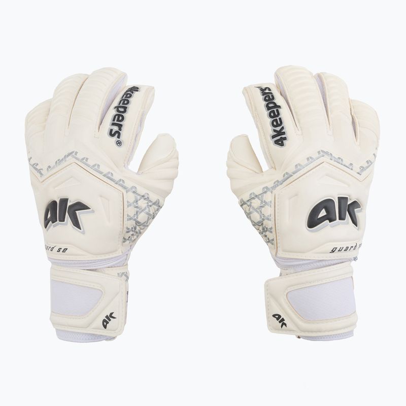 Rękawice bramkarskie 4keepers Guard Classic MF biały/czarny