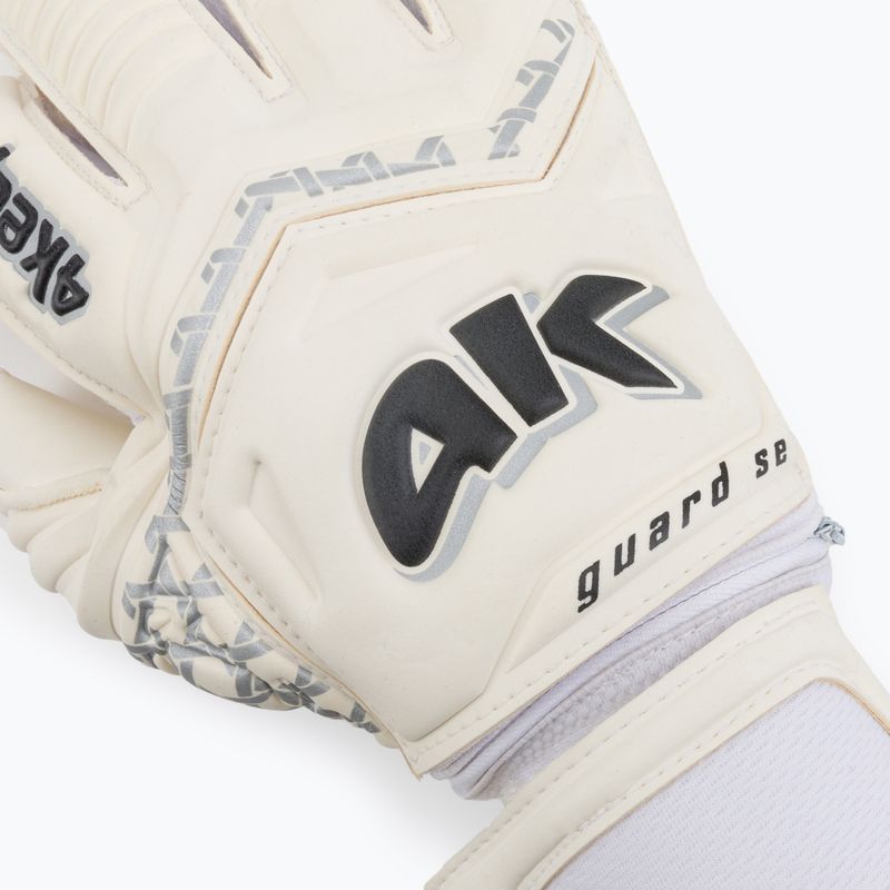 Rękawice bramkarskie 4keepers Guard Classic MF biały/czarny 3