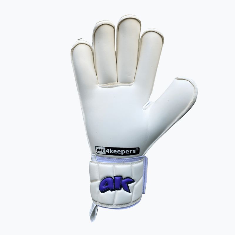 Rękawice bramkarskie 4keepers Champ Purple V RF biały/fioletowy 5