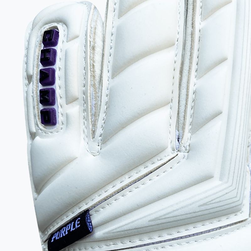 Rękawice bramkarskie 4keepers Champ Purple V RF biały/fioletowy 7