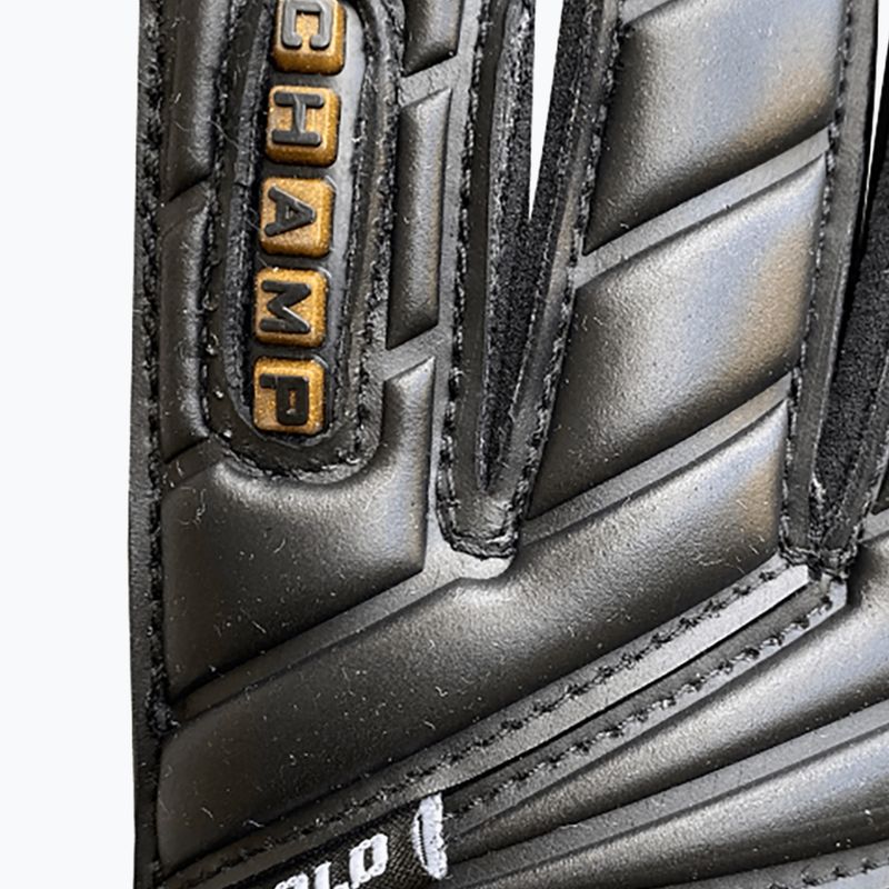 Rękawice bramkarskie 4keepers Champ Gold Black V RF czarny/złoty 8