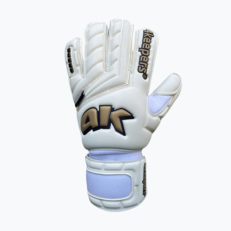 Rękawice bramkarskie 4keepers Champ Gold V RF biały/złoty 4