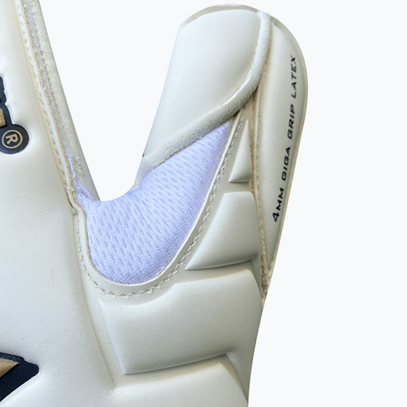 Rękawice bramkarskie 4keepers Champ Gold V RF biały/złoty 7