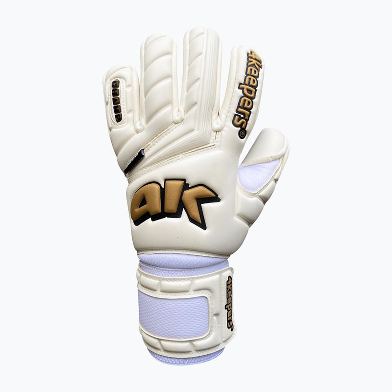 Rękawice bramkarskie 4keepers Champ Gold V NC biały/złoty 4