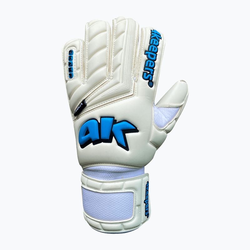 Rękawice bramkarskie 4keepers Champ Aqua V RF biały/niebieski 4