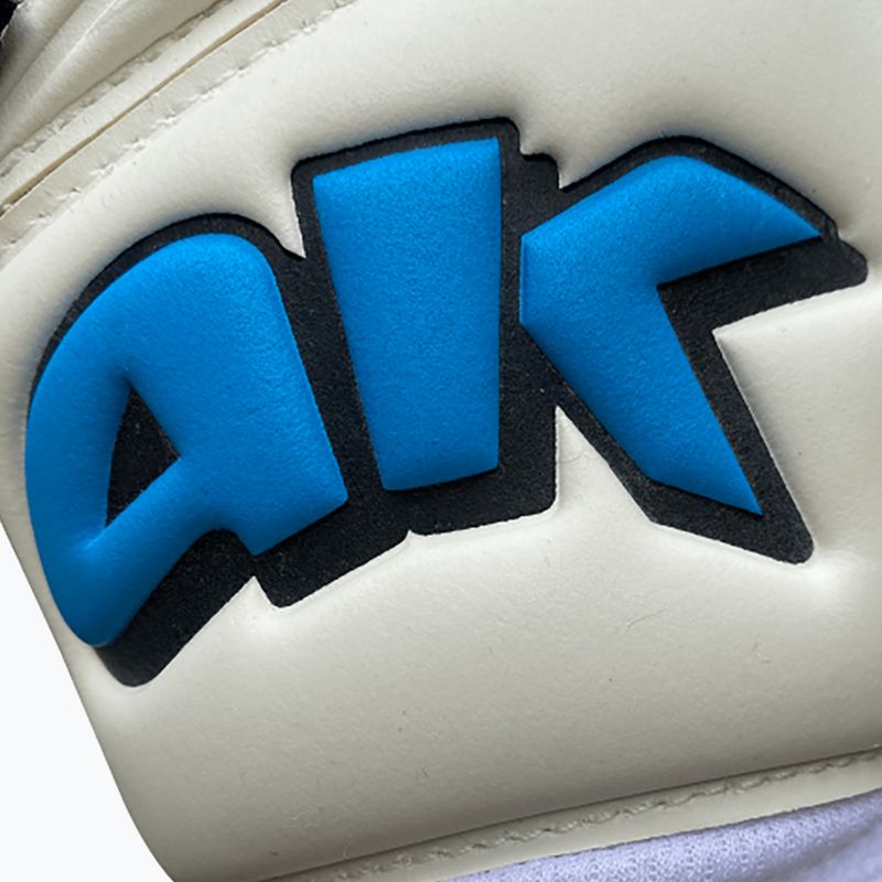 Rękawice bramkarskie 4keepers Champ Aqua V NC biały/niebieski 8