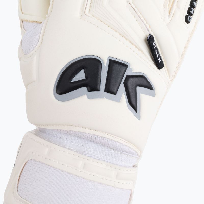 Rękawice bramkarskie dziecięce 4keepers Champ Black V RF czarny/złoty 3