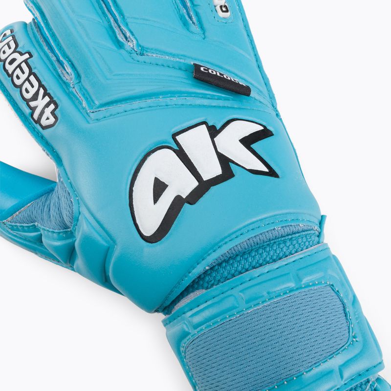 Rękawice bramkarskie dziecięce 4keepers Champ Colour Sky V RF niebieski/biały 3