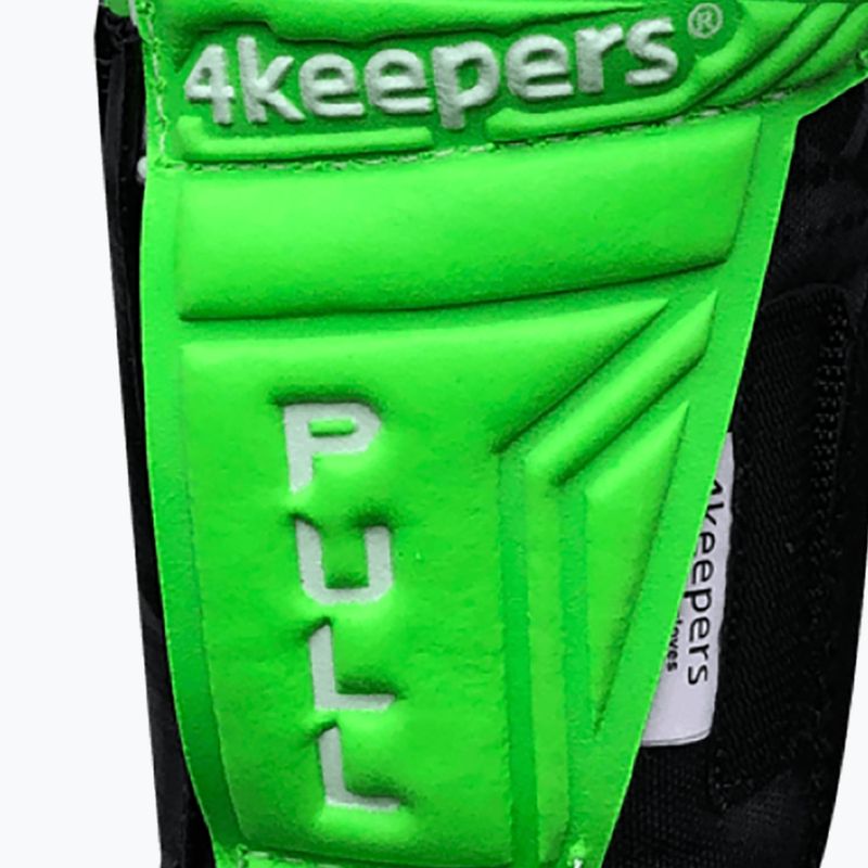 Rękawice bramkarskie 4keepers Neo Optima NC czarne/białe/zielone 8