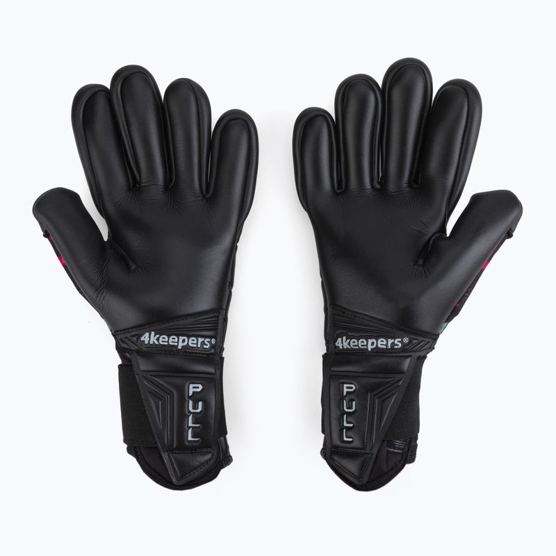 Rękawice bramkarskie 4keepers Neo Cosmo NC czarny/biały/ zielony/czerwony 2