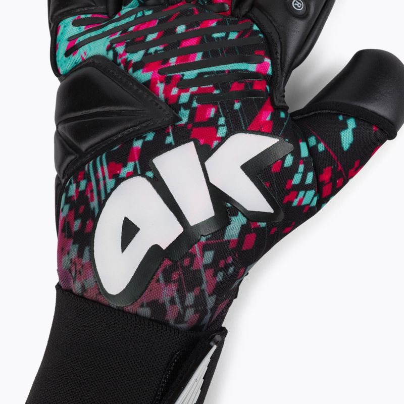 Rękawice bramkarskie 4keepers Neo Cosmo NC czarny/biały/ zielony/czerwony 3