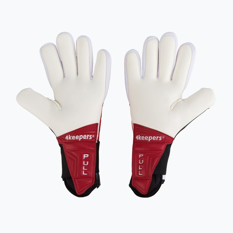 Rękawice bramkarskie 4keepers Neo Drago NC czarny/biały/czerwony 2
