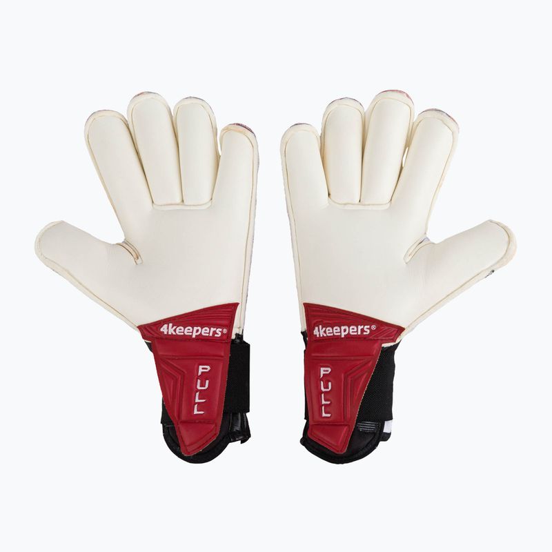 Rękawice bramkarskie dziecięce 4keepers Neo Drago RF czarny/biały/czerwony 2