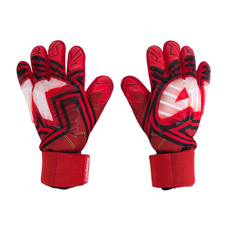 Rękawice bramkarskie dziecięce 4keepers Evo Vera NC czerwony/czarny/biały