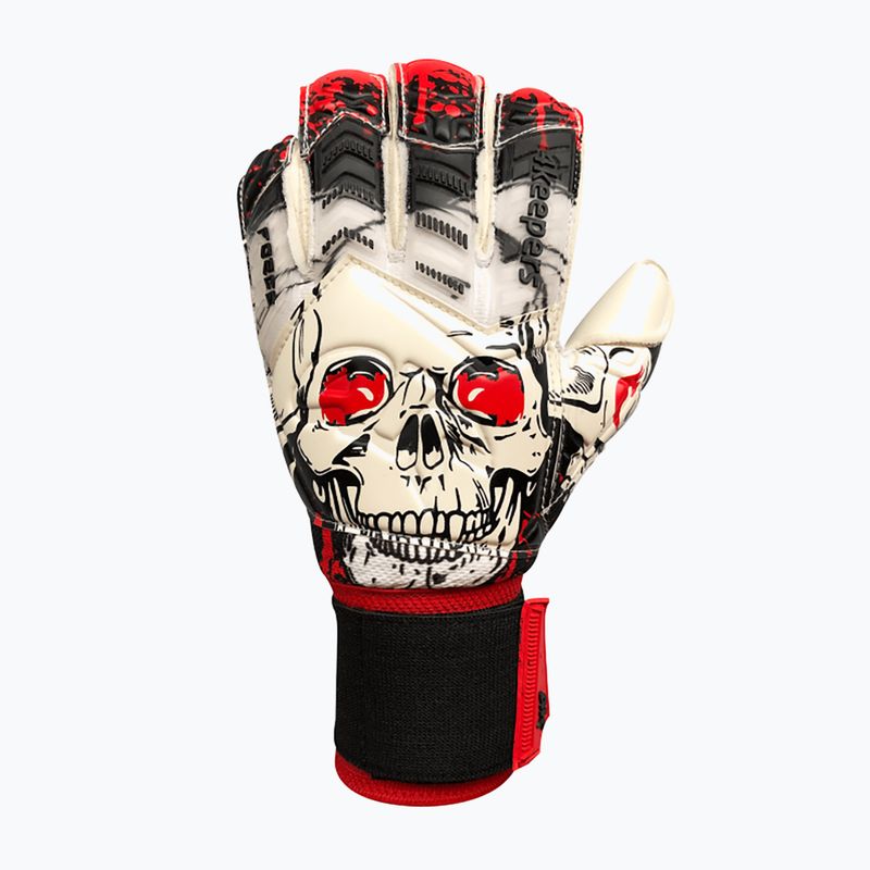 Rękawice bramkarskie dziecięce 4keepers Force Halloween RF biały/czarny/czerwony 4