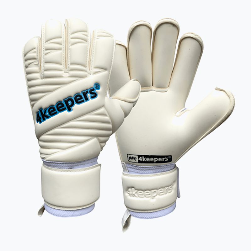 Rękawice bramkarskie dziecięce 4keepers Retro IV RF biały 6