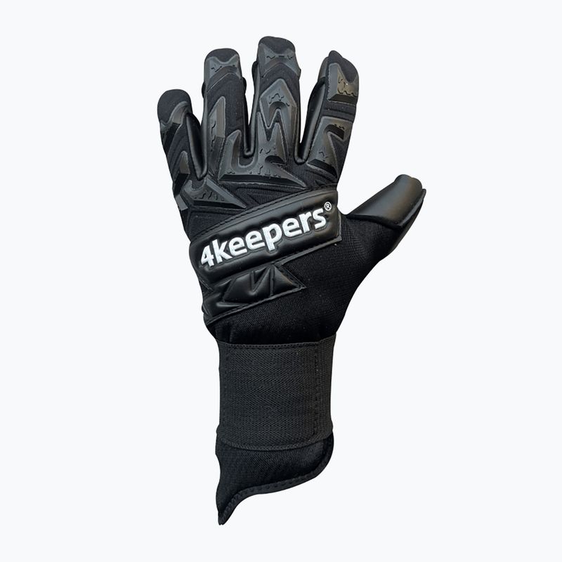 Rękawice bramkarskie dziecięce 4keepers Equip Panter NC Jr czarny 4