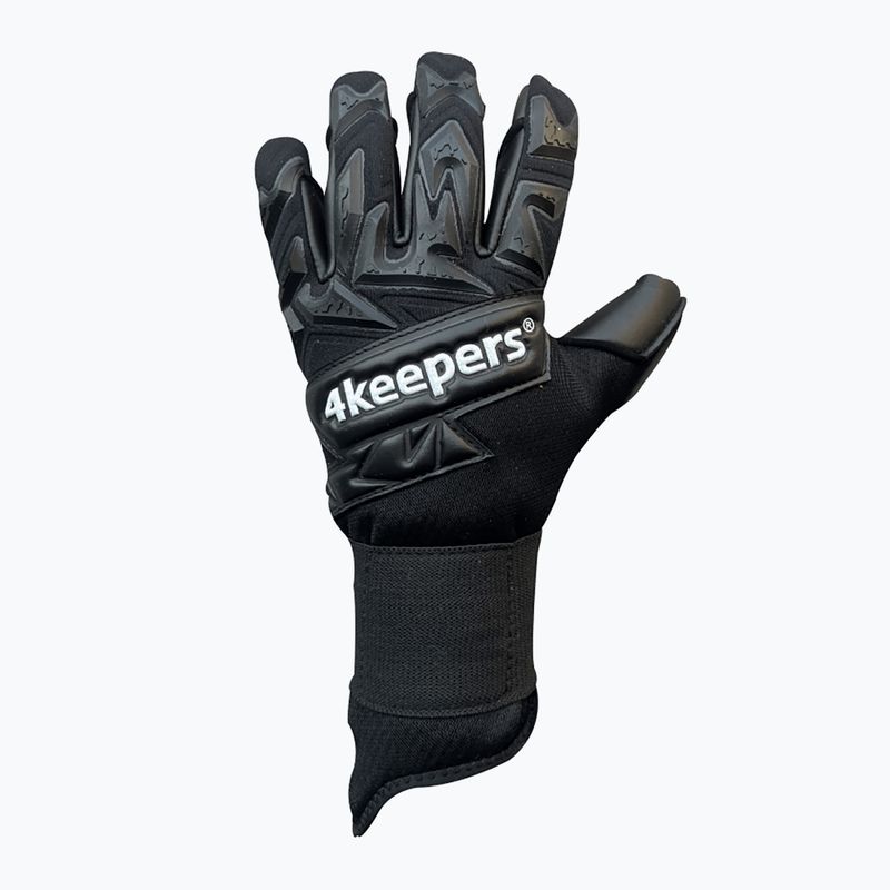 Rękawice bramkarskie 4keepers Equip Panter NC czarny 4