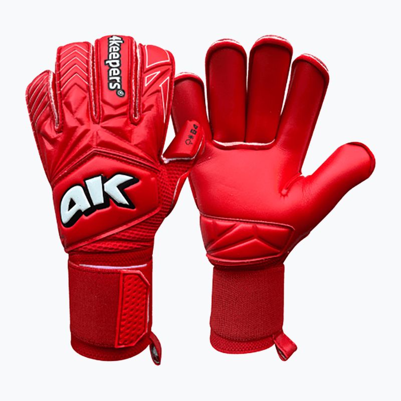 Rękawice bramkarskie dziecięce 4keepers Force V4.23 RF Jr czerwony 4