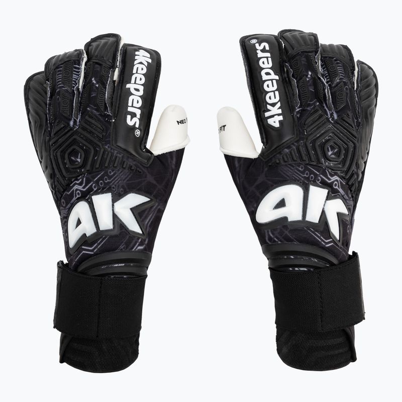 Rękawice bramkarskie dziecięce 4keepers Neo Elegant RF2G Jr czarny