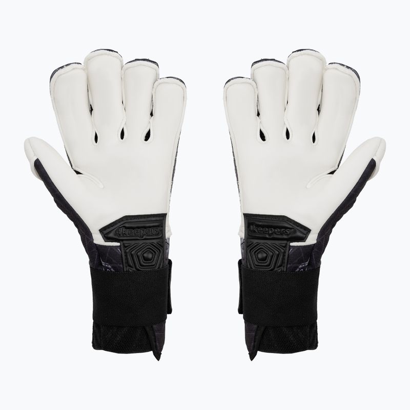 Rękawice bramkarskie dziecięce 4keepers Neo Elegant RF2G Jr czarne 2