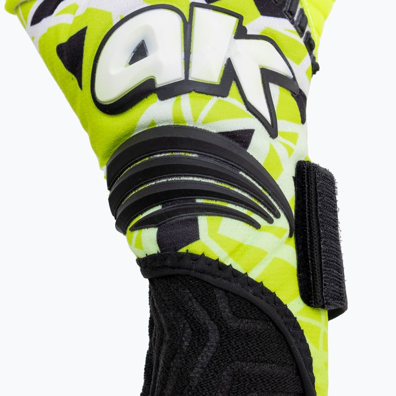 Rękawice bramkarskie dziecięce 4keepers Neo Focus NC Jr seledynowy 4
