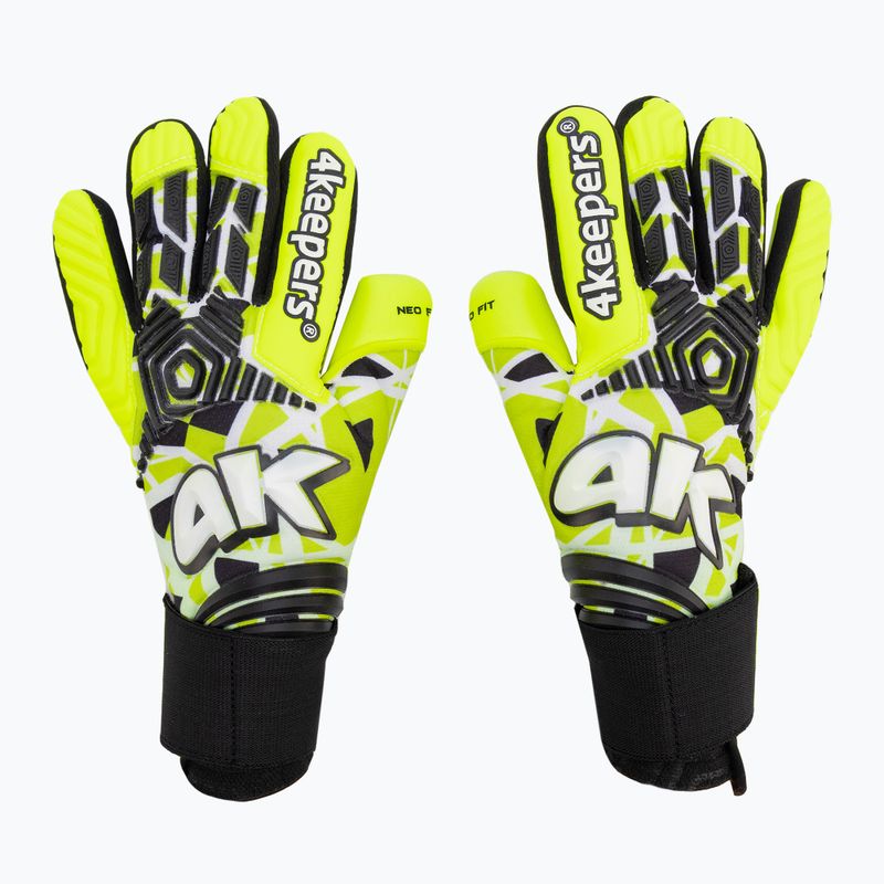 Rękawice bramkarskie 4keepers Neo Focus NC seledynowy