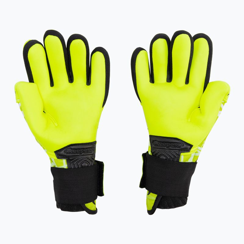 Rękawice bramkarskie 4keepers Neo Focus NC seledynowy 2