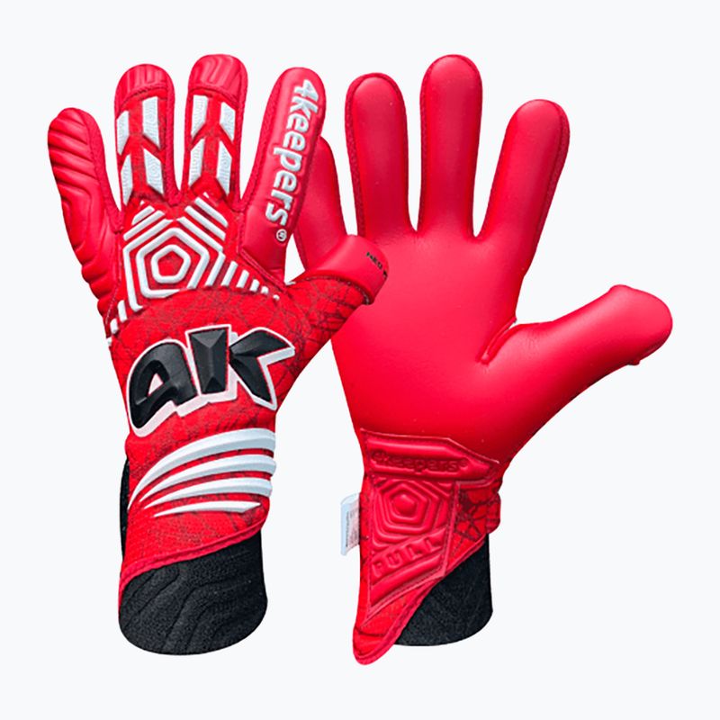 Rękawice bramkarskie dziecięce 4keepers Neo Rodeo NC Jr czerwony 5