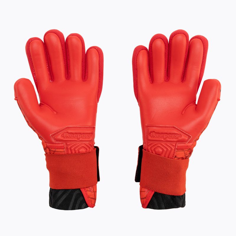 Rękawice bramkarskie dziecięce 4keepers Neo Rodeo NC Jr czerwony 2