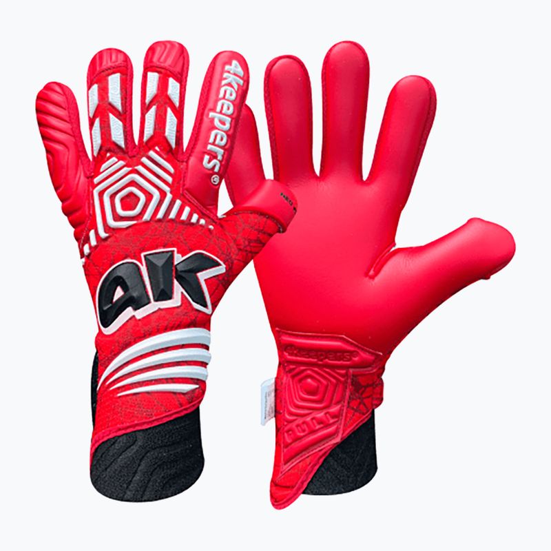 Rękawice bramkarskie 4keepers Neo Rodeo NC czerwony 5