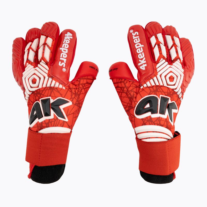 Rękawice bramkarskie 4keepers Neo Rodeo NC czerwony