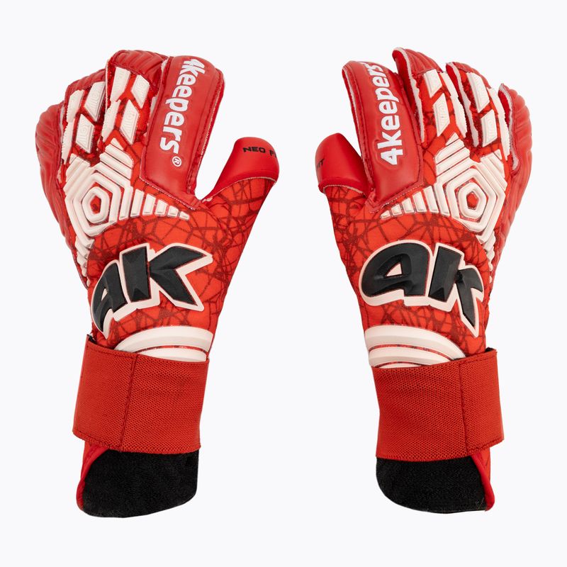 Rękawice bramkarskie dziecięce 4keepers Neo Rodeo RF2G Jr czerwony