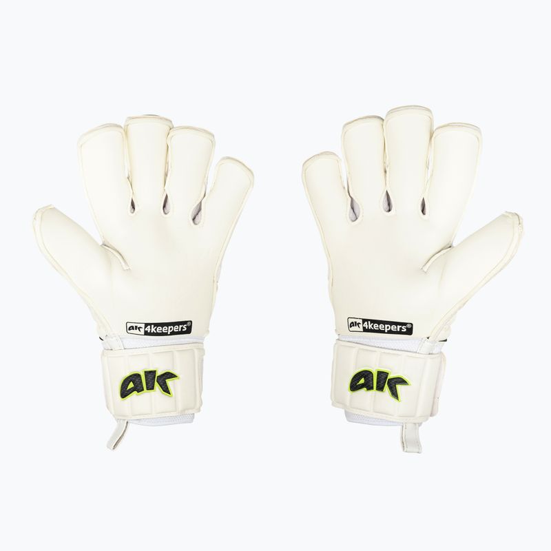 Rękawice bramkarskie 4keepers Champ Carbo VI RF2G biały 2