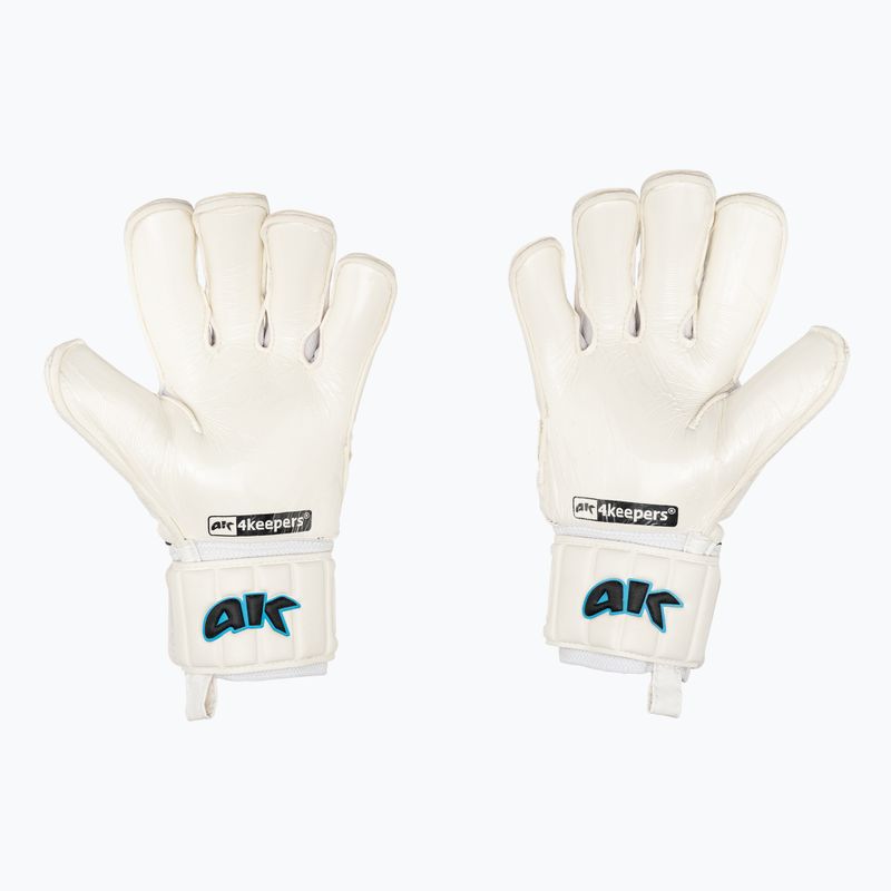 Rękawice bramkarskie 4keepers Champ AQ Contact VI RF2G biały 2