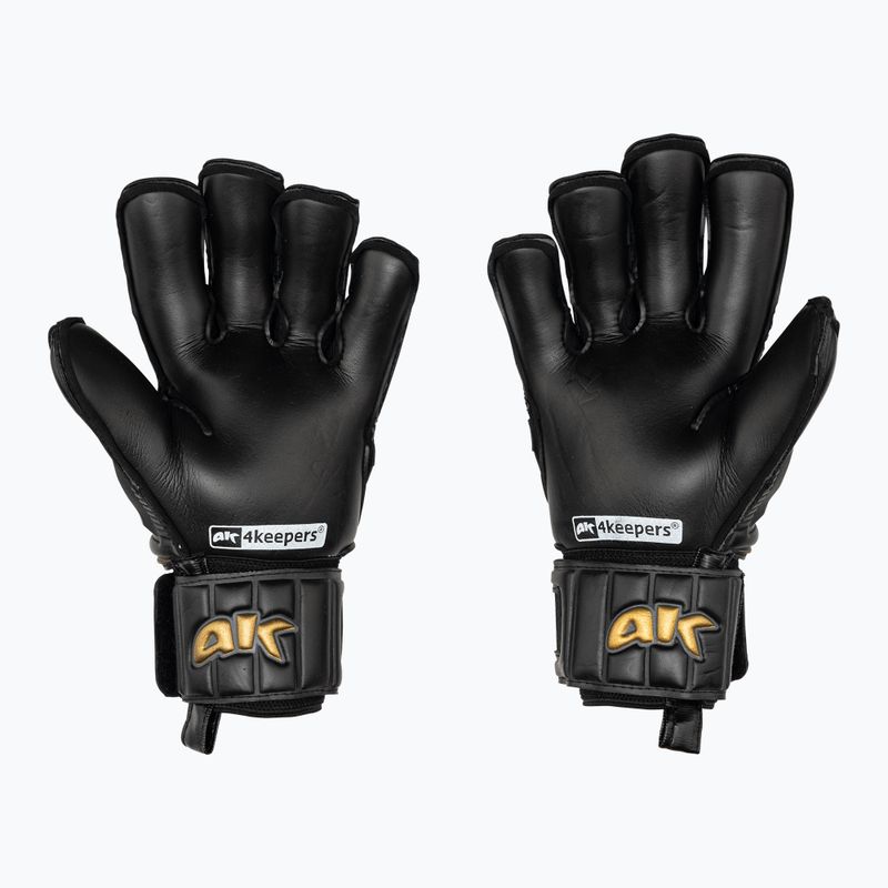 Rękawice bramkarskie 4keepers Champ Gold Black VI RF2G czarny 2